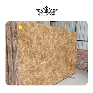 GOLDTOP OEM/ODM Crystal Deep Emperador Marble Slabs