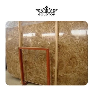 GOLDTOP OEM/ODM Crystal Deep Emperador Marble Slabs