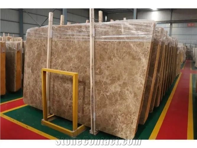 GOLDTOP OEM/ODM Crystal Deep Emperador Marble Slabs