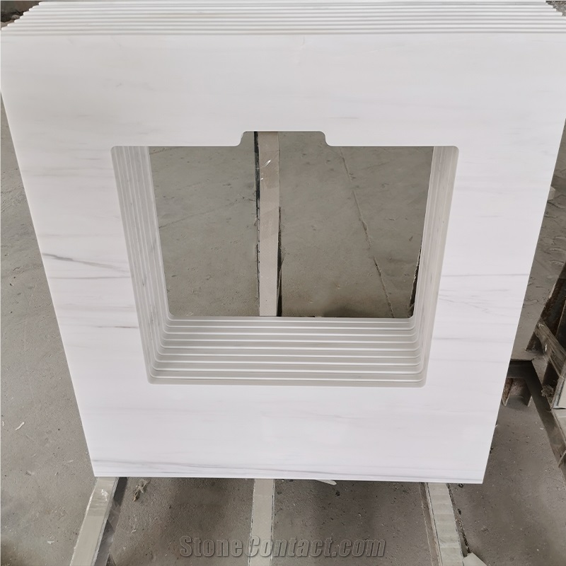 Gorgeous Bianco Dolomiti Marble Tiles For Countertops