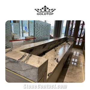 Gray Quartzite Spirited Away Natural Gloss Tiles Solid Slabs