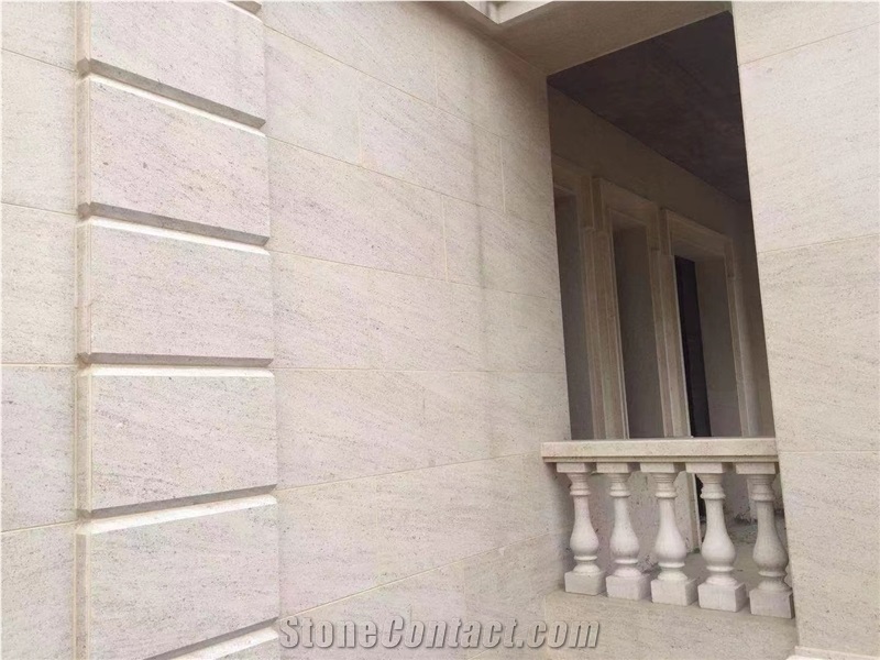Outdoor Design Tiles With Moca Cream Limestone
