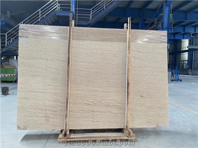 Outdoor Design Tiles With Moca Cream Limestone