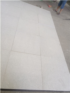 G603 Light Grey Granite Flamed Brushed Flooring Tiles