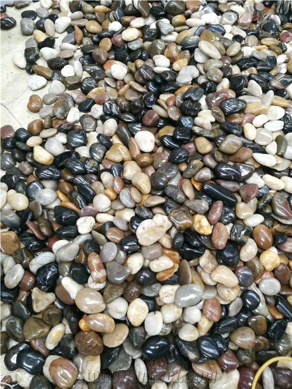 Polished Mixed Pebbles,Gravels And Riverstone