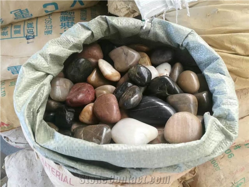 Polished Mixed Pebbles,Gravels And Riverstone