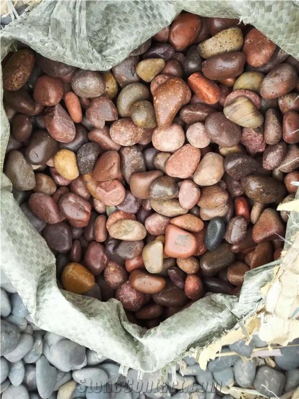 Polished Red Pebbles,Gravels And Riverstone