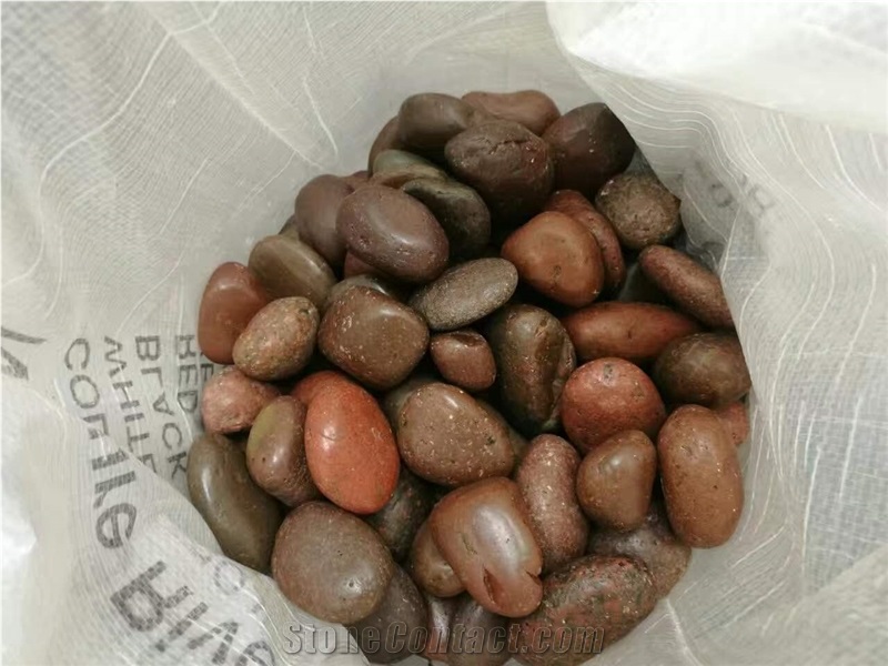 Polished Red Pebbles,Gravels And Riverstone