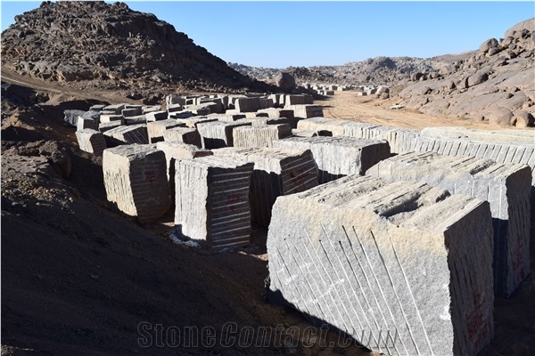 TROPICAL BROWN, DESERT DARK BROWN,Najran Brown Granite Block