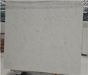 Blue Crystal  White Marble Slabs