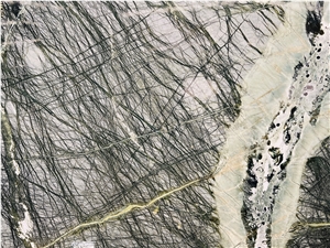 Dark Polar Rainforest Green Marble Slab