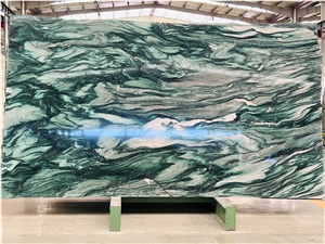 Norway Lappia Green Quartzite Slab