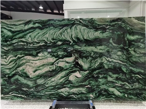 Norwegian Verde Lapponia Green Marble Slab