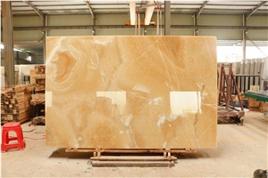 Yellow Onyx Slab