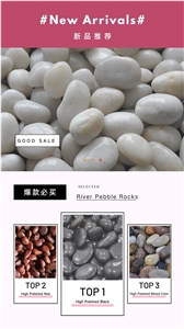 Pebble Stone For Decorate The Garden