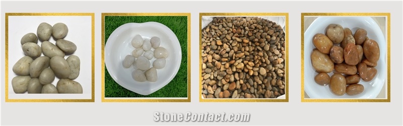 Pebble Stone For Decorate The Garden