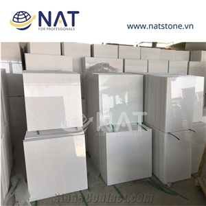Vietnam Crystal White Marble Tiles