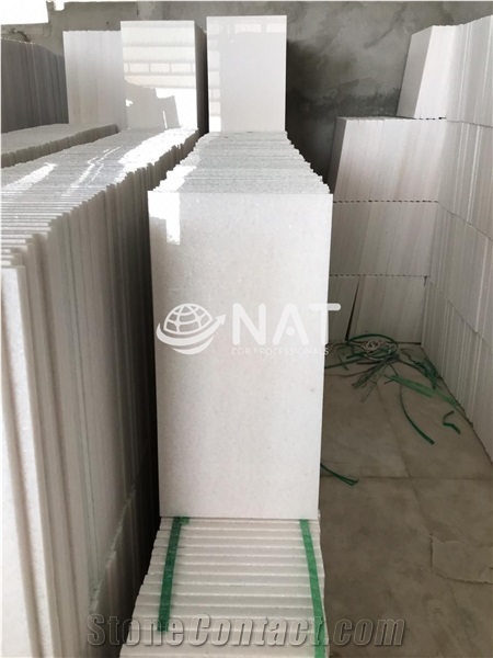 Vietnam Crystal White Marble Tiles