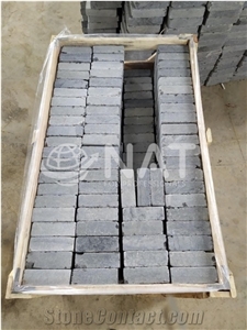 Vietnam Tumbled Bluestone Paver -Tumbled Cubes/Cobble Paving