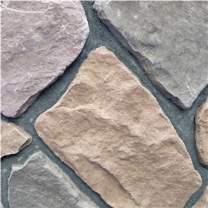 Multicolor Artificial Culture Stone For Outdoor Wall Patch