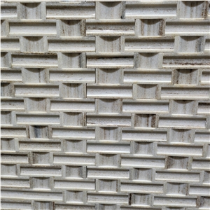 Beige Nature Stone Mosaic Tiles
