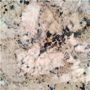 Building Materials Giallo Crystal Granite Slabs For Interior