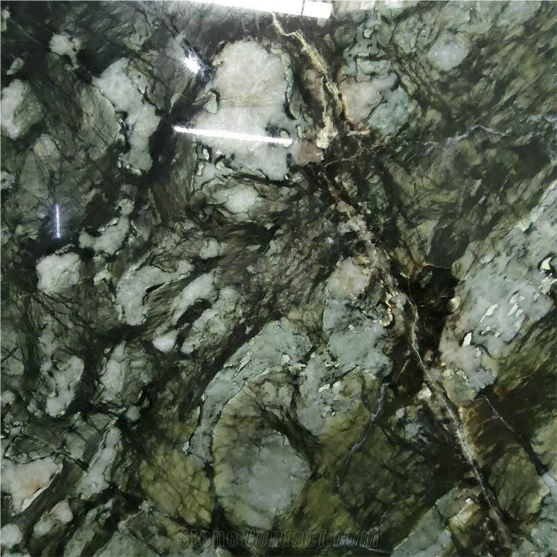 Dark Green Spring Breeze Green Marble For Background Slab