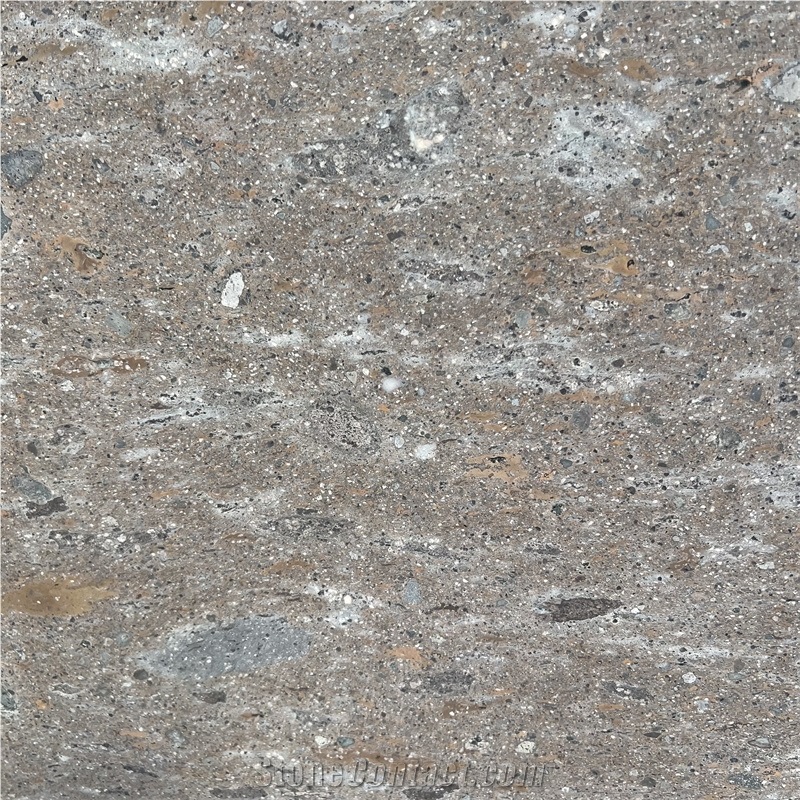 Matte National Orange Limestone For Tile Honed Floor