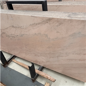 Natural Enchanting  Rosa Aurora Marble Slabs Light Pink
