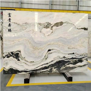 Polished Yunnan Crystal Blue Marble Natural Background Plate Polished Yunnan Crystal Blue Marble Natural Background Plate