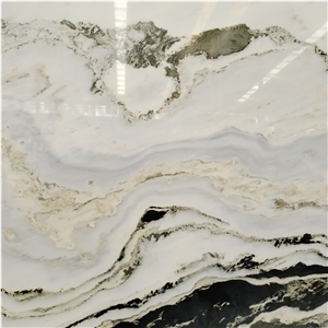 Polished Yunnan Crystal Blue Marble Natural Background Plate