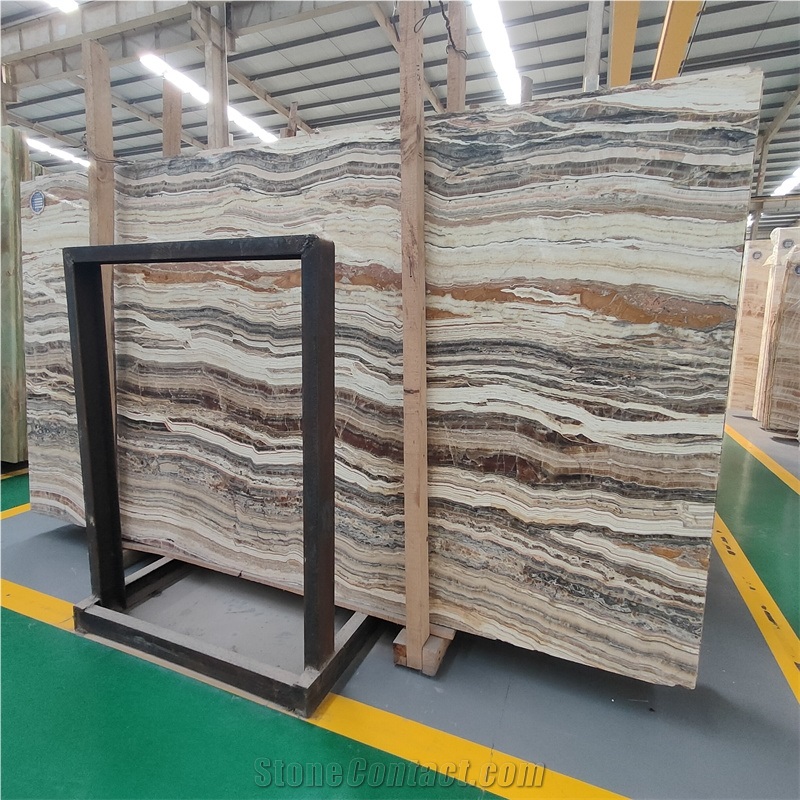 Precious  Multi-Colored Onyx  English Jade For  Wall Tile
