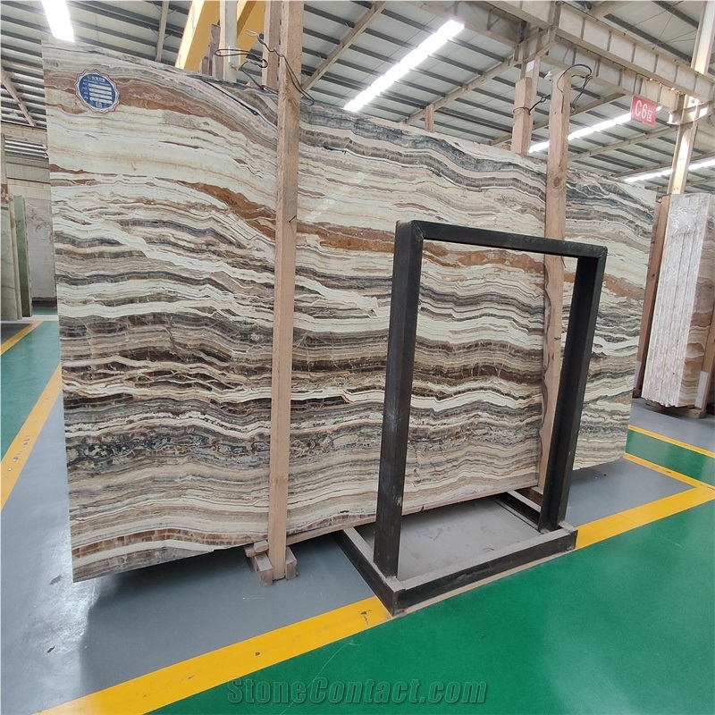 Precious  Multi-Colored Onyx  English Jade For  Wall Tile