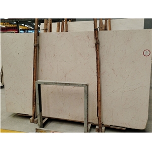 Turkey Ivory Red Marble Slabs And Tiles For Interior Wall