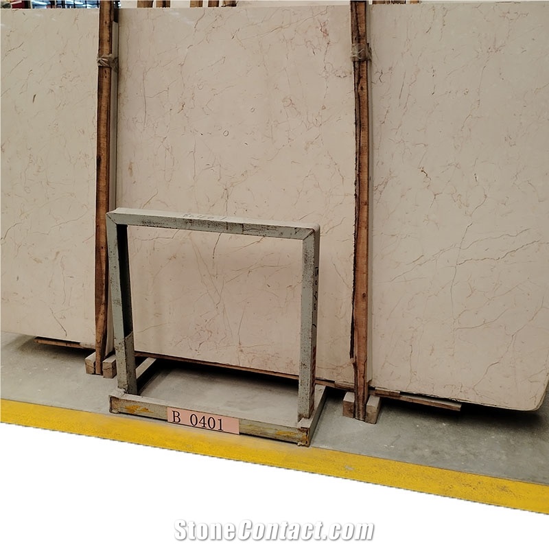 Turkey Ivory Red Marble Slabs And Tiles For Interior Wall