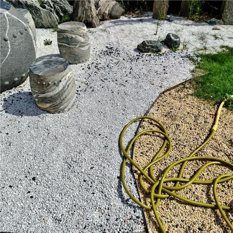 White Thassos Marble Crushed Chips Aggregates For Landscape