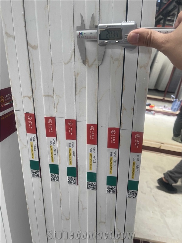 Artificial Calacatta Carrara Solid Stone Slabs&Tiles