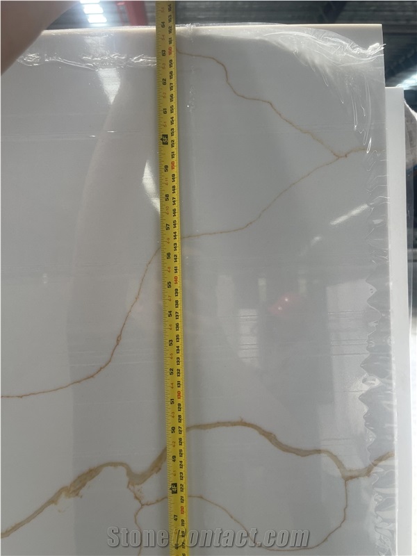 Artificial Calacatta Carrara Solid Stone Slabs&Tiles