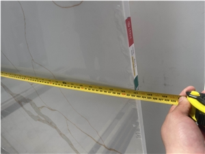 Artificial Calacatta Carrara Solid Stone Slabs&Tiles