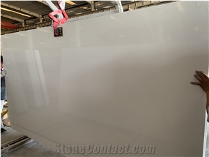 Artificial Stone Engineered Super White Powder Quartz Slabs