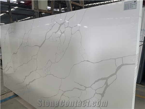 Calacatta Laza Quartz Slabs Engineered Surface Stone