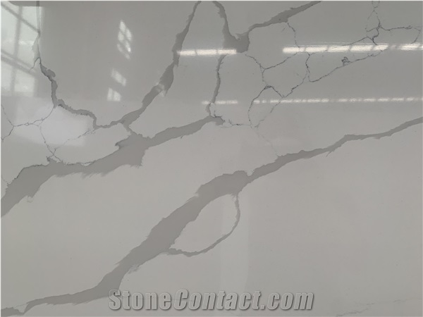 Calacatta Laza Quartz Slabs Engineered Surface Stone