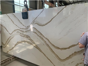 Calacatta White Quartz Slabs
