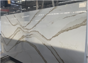 Calacatta White Quartz Slabs