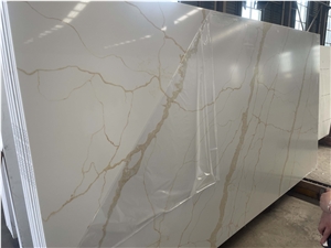 Polished Calacatta Golden Stone Big Slabs Surface