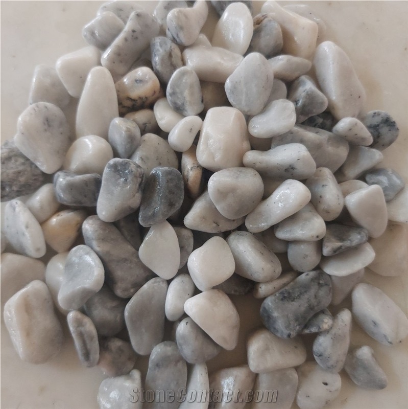 Tumbled Grey Pebble Stone 10-80Mm Super Cheap
