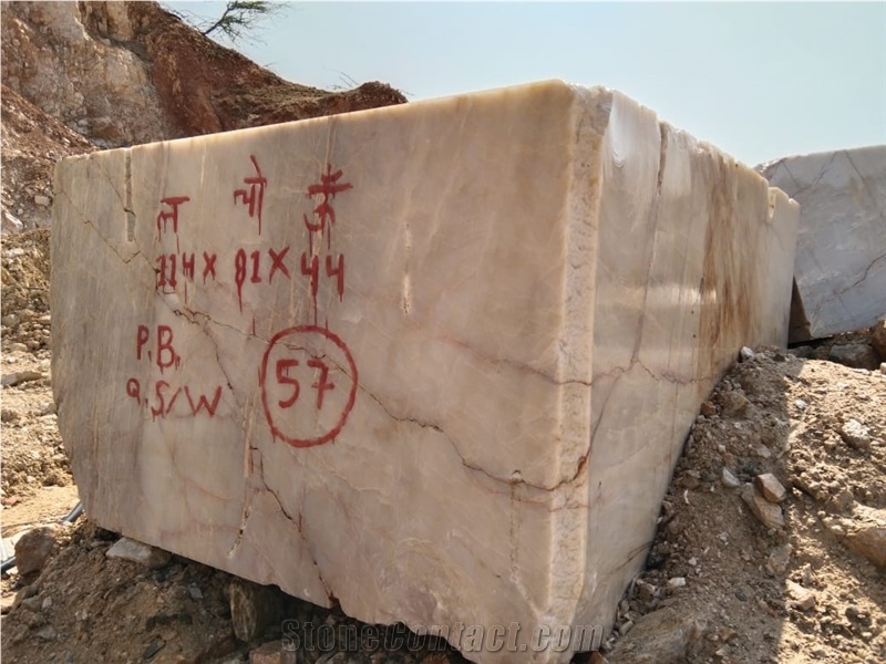 White Quartzite Blocks