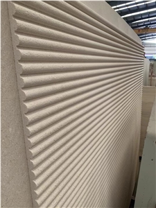 Beige Travertine Slabs Leathered Finished Classic Travertine