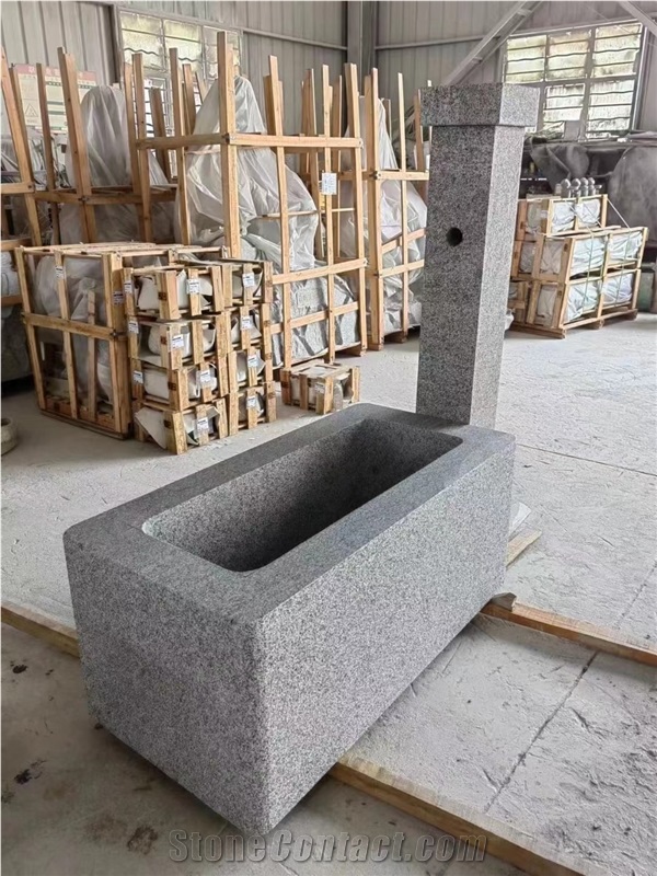 Landscaping Stone Outdoor Bird Bath G603 Park Water Feature
