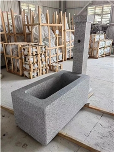 Landscaping Stone Outdoor Bird Bath G603 Park Water Feature